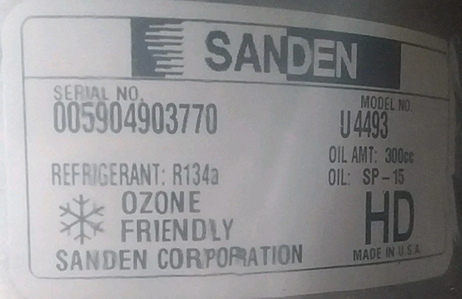 Sanden,4493,压缩机/沃尔沃 — 第 4/4 张图片