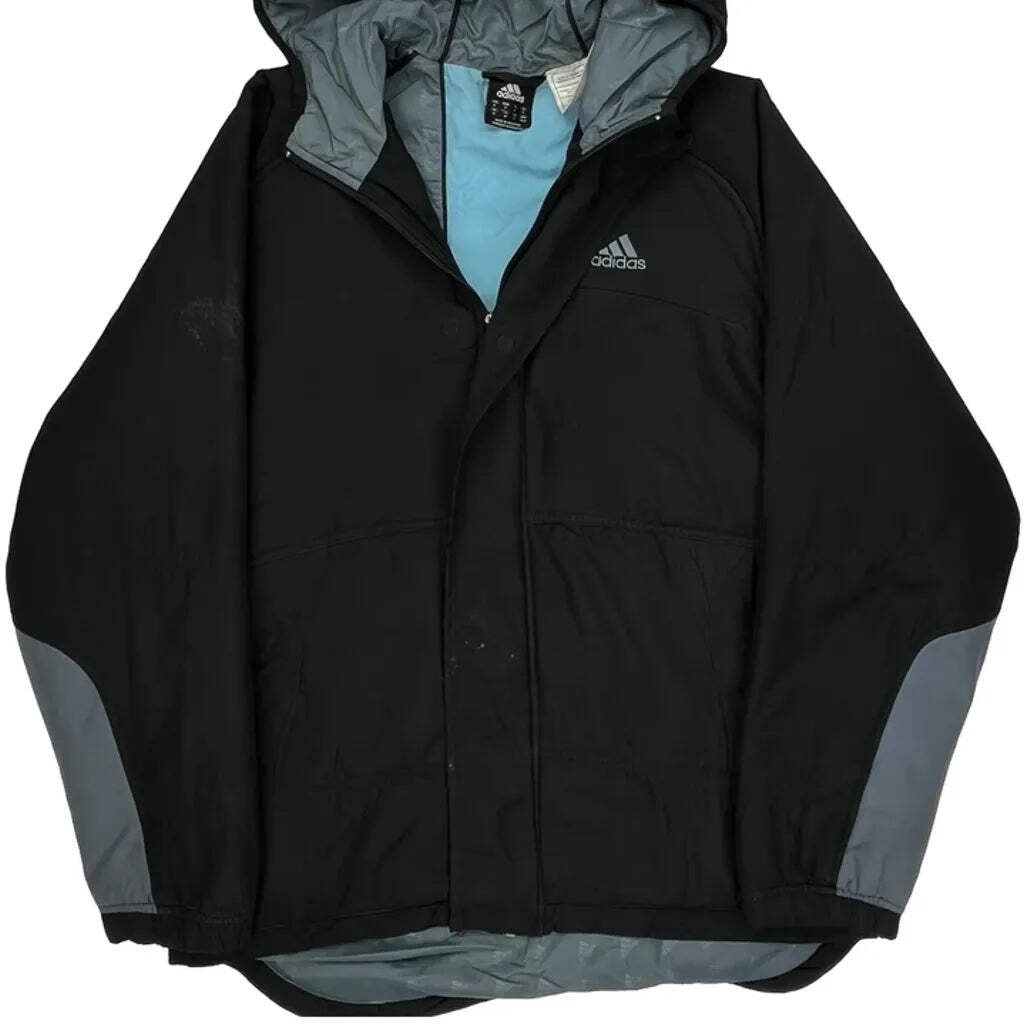 Adidas Jacket - Medium Black Polyester - image 4