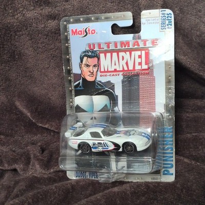 Maisto Dodge Viper GT2 Ultimate Marvel Diecast Car Limited Edition 2002