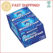 WRIGLEY'S Winterfresh Chewing Gum Bulk Pack, 15 Stick (Pack of 10)