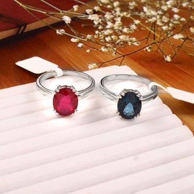 3 Ct Oval London Blue Topaz Cocktail Ring 925 Silver Halo Engagement Ring Gift
