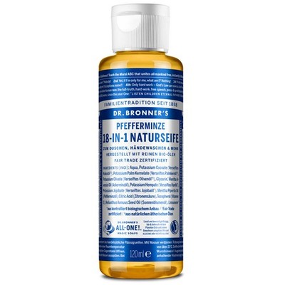 Dr. Bronners 18-IN-1 Naturseife Pfefferminz   150ml