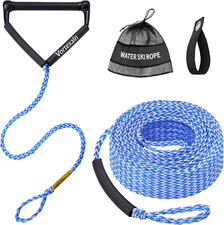 75Ft Wakeboard Rope with Handle for Wakeboarding Waterskiing and Wakesurfing