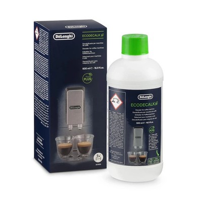 De'Longhi Original EcoDecalk DLSC500 Descaler for Coffee Machines, 500ml