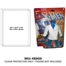 Protector For Hasbro Marvel The Uncanny X-Men Marvel Beast Carded Figure