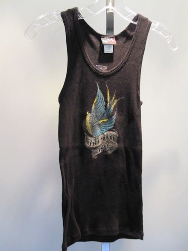Camiseta sin mangas Nos Faith Hope Tatuaje Banner Negra Esposabeador Muscular S - Imagen 5 de 6
