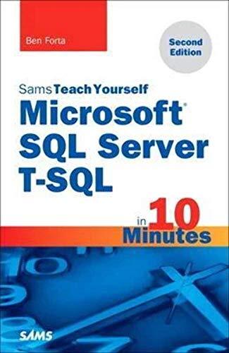 Sams Teach Yourself Microsoft SQL Server T-SQL in 10 Minutes - Picture 2 of 2