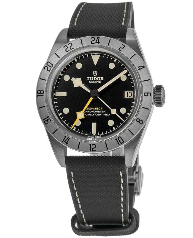 New Tudor Black Bay Pro Black Dial Rubber and Leather Men