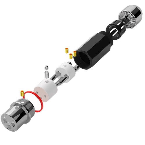Par de conectores de aleación de aluminio enchufe XLR de cobre puro macho y hembra HiFi Audio OFC - Imagen 10 de 30