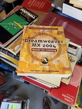 MACROMEDIA DREAMWEAVER MX 2004 HANDS-ON TRAINING By Garo Green Mint Condition