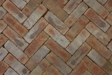 Pflasterklinker "York" Waaltjes rotbraun-bunt Pflastersteine Klinker-Pflaster 