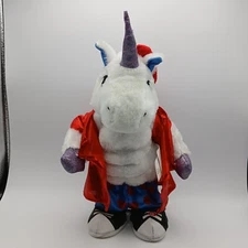 Gemmy Animated Plush Unicorn Flasher Plays Music Dances Pony 13" Stuffed Animal