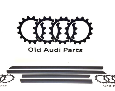 NEU OEM ORIGINAL Zierleiste Tür Abschlussleiste Unten SET Audi 100 A6 C4 NEW