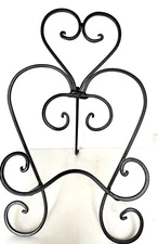 Metal folding Plate Holder Stand Tripod Book Art Display Easel 14.5” T X 9” W