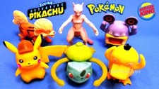 2019 BK BURGER KING POKEMON DETECTIVE PIKACHU Series Rare TOYS/Figure - CHOOSE 