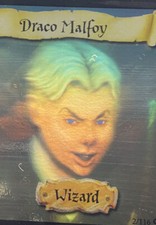 Draco Malfoy 2001 WOTC Harry Potter TCG Hologram 2/116 GRADED SGC 8 NM-Mint