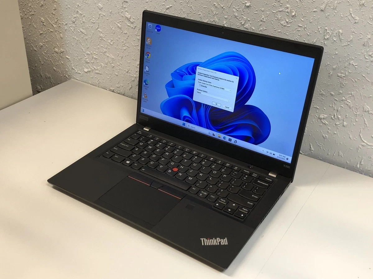 Lenovo ThinkPad X390 Touchscreen Laptop Core i5 8365u 8GB 256GB