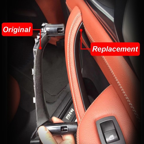 LHD SET Interior Door Handle Panel Cover Frame For BMW X3 X4 F25 F26 2011-2017 - Picture 11 of 16