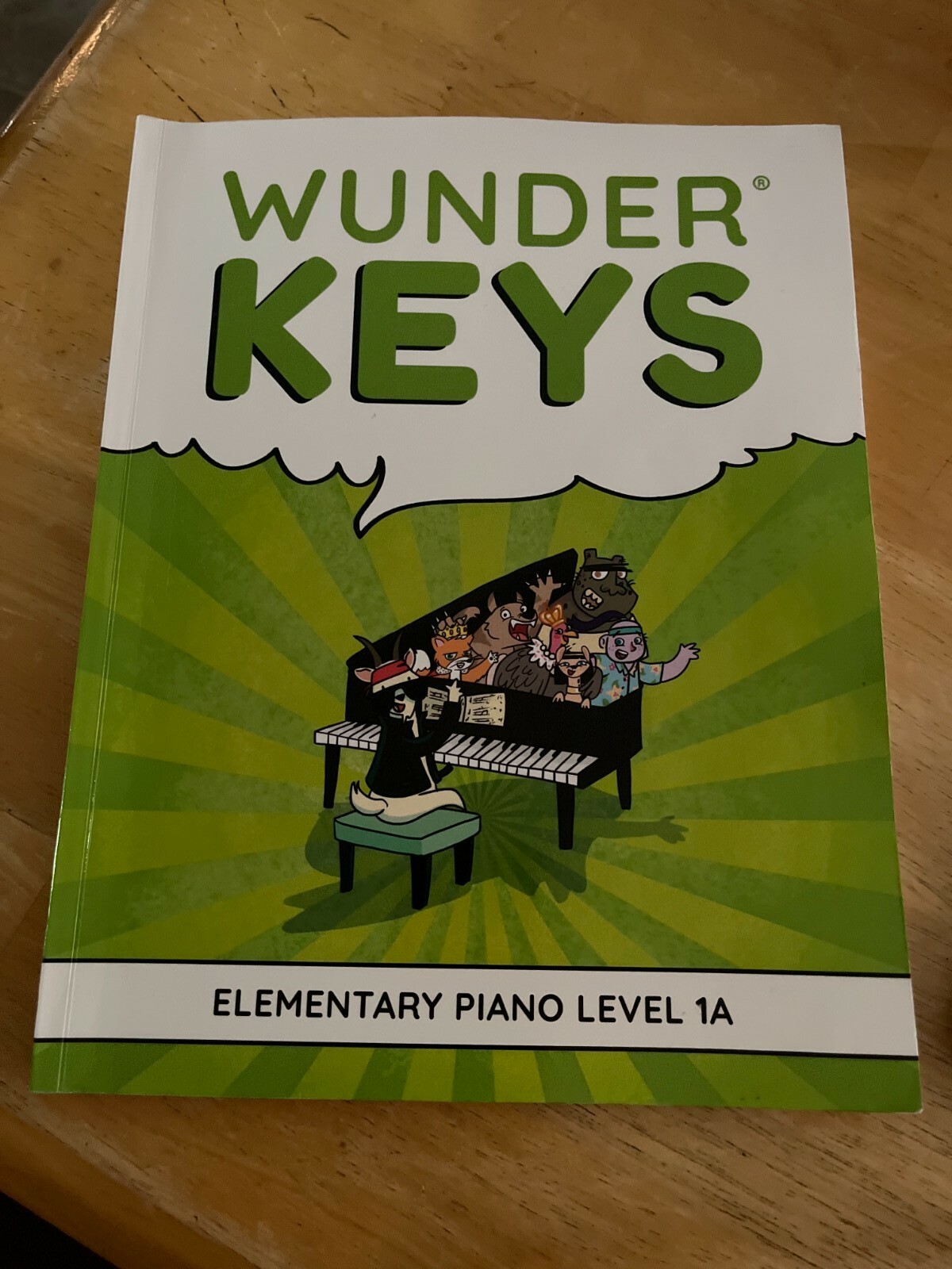 WunderKeys Elementary Piano Level 1A by Andrea Dow and Trevor Dow