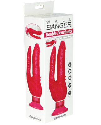 Wall Bangers Double P*netrator Waterproof - Pink