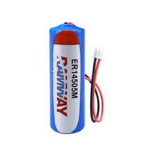 ER14505M 3.6V 2200mAh Non-Rechargeable Battery with White Plug