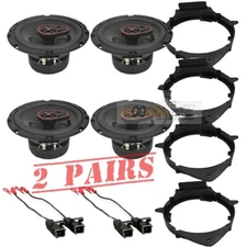 Cerwin Vega 340W 6.5" Front & Rear Speakers for 2007-UP Silverado & Sierra 1500