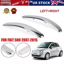 FOR FIAT 500 2007-2015 LOUNGE FRONT BUMPER MOULDING LOWER CHROME TRIM LEFT&RIGHT