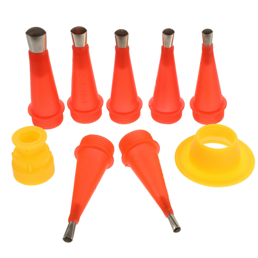 9pcs Caulking Nozzle Finisher Kit Caulking Finisher Caulk Extension