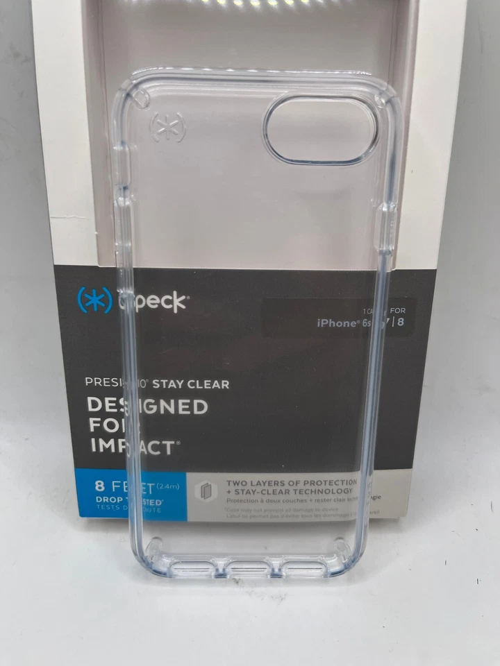 Speck Presidio Stay Clear Case For iPhone 8 iPhone 7 iPhone SE 2022 iPhone 2020 - Image 3 of 4