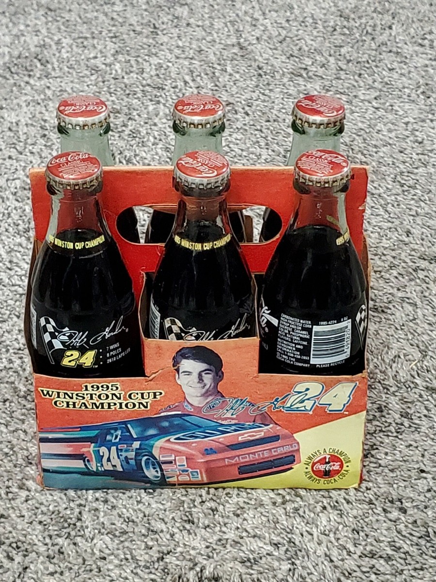 Coca-Cola 1995 Winston Cup Nascar Jeff Gordon Unopened 6 Pack