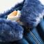 thumbnail 5  - Women&#039;s Faux Fur Collar Hooded Faux Wool Coat Elegant Slim Warm Winter Outwear L