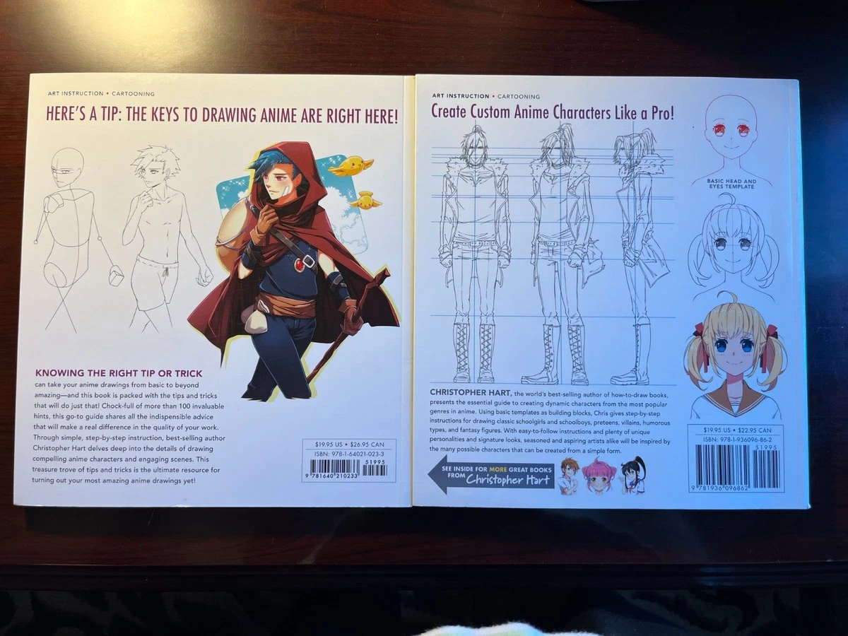 The Master Guide to Drawing Anime: How to Draw Original Characters from  Simple Templates by Christopher Hart, Paperback