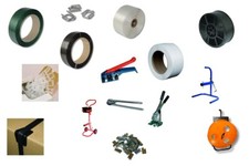 ALLES FÜR UMREIFUNG Abroller Bandspanner Umreifungsband Verschlussklemmen 