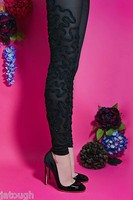 Bebaroque Nettle Leggings Medium Uk 10 - 12 Black Or Nude Bebaroque Nettle Leggings Medium Uk 10 - 12 Black Or Nude