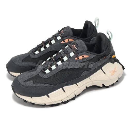 Reebok Zig Kinetica 2.5 Edge Cordura Pure Grey Men Trail Outdoor Shoes 100074673 - Afbeelding 1 van 8