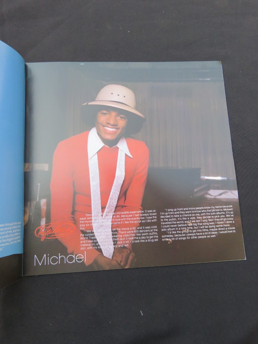 マイケルジャクソン最高‼️値下げ‼️ジャクソンズ1979ツアーパンフレット ORIGINAL 1979 THE JACKSONS DESTINY TOUR CONCERT Program Book