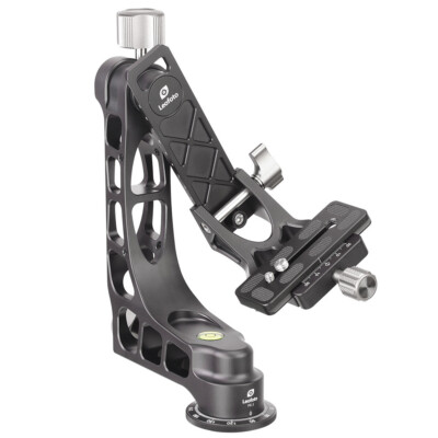 【Leofoto USA】Leofoto PG-1 Gimbal Head Lightweight 2.2 LB (Black) / Arca