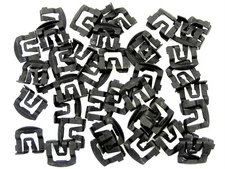 AMC Windshield & Rear Window Trim Reveal Molding Clips- 40 clips- #026F
