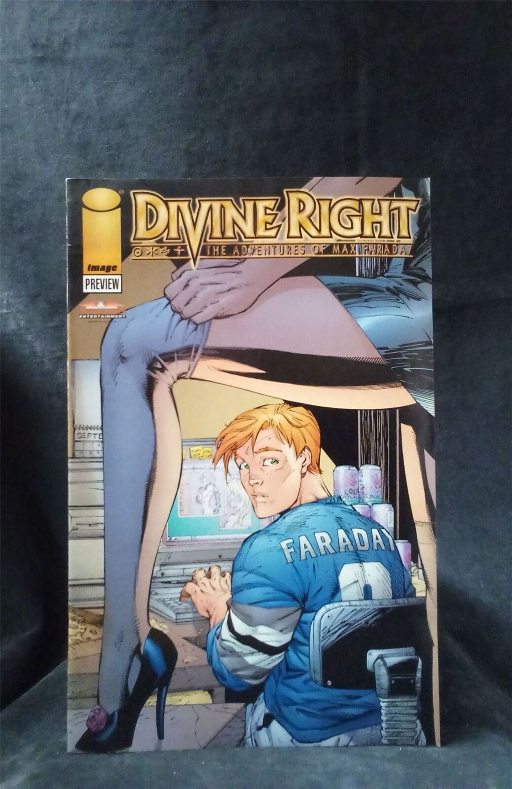 Divine Right: The Adventures of Max Faraday #0 Preview Var 1997 wildstorm Comic