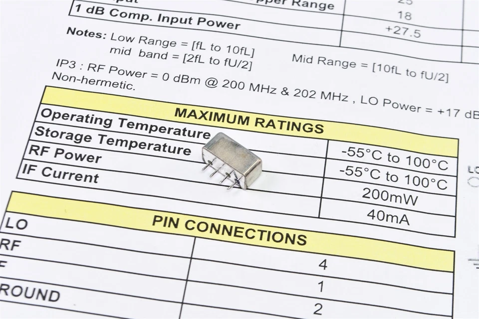 3 Mini-Circuits RF Microwave Frequency Mixer TUF-2H 50-1000MHz LO Power +17 dBm - Image 2 of 3