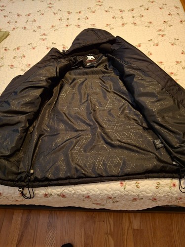 Zeroxposur Mens Jacket Sz Lg Lightweight Puffer Winter Hooded - Picture 3 of 4
