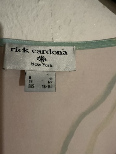 Rick Cardona by HEINE Multi Colour Fitted Long Maxi Jersey Dress UK 12 - 第 5/6 張圖片