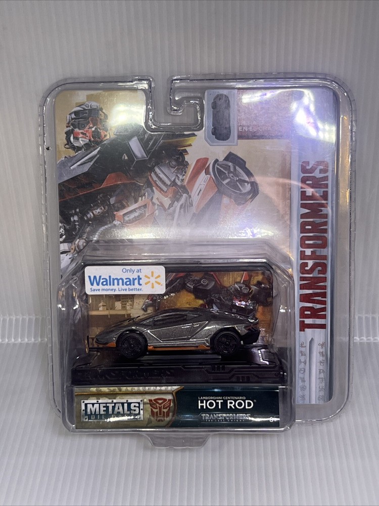 New/Sealed Jada Transformers 2018 LAMBORGHINI CENTENARIO HOT ROD Walmart Excl