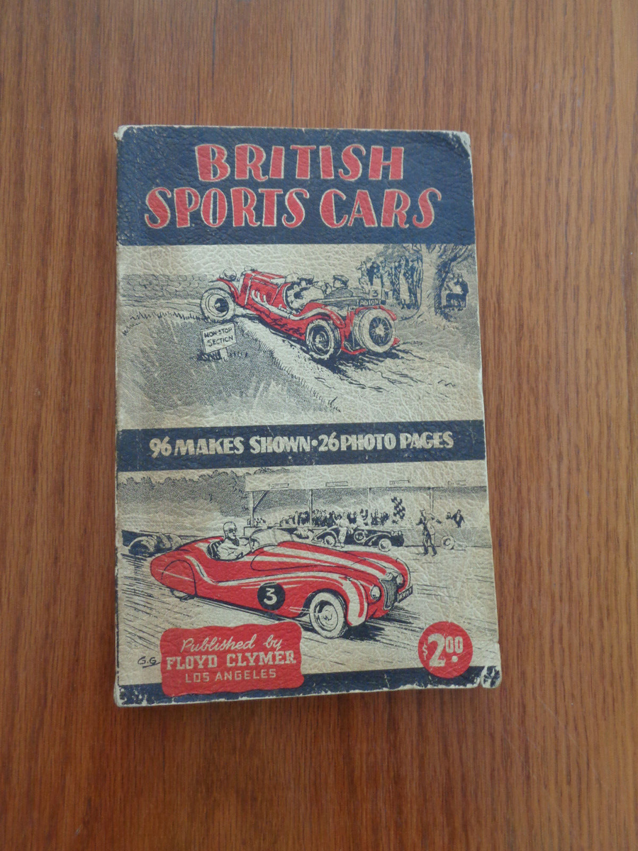 British Sports Cars by Gregor Grant 1948 SC | eBay