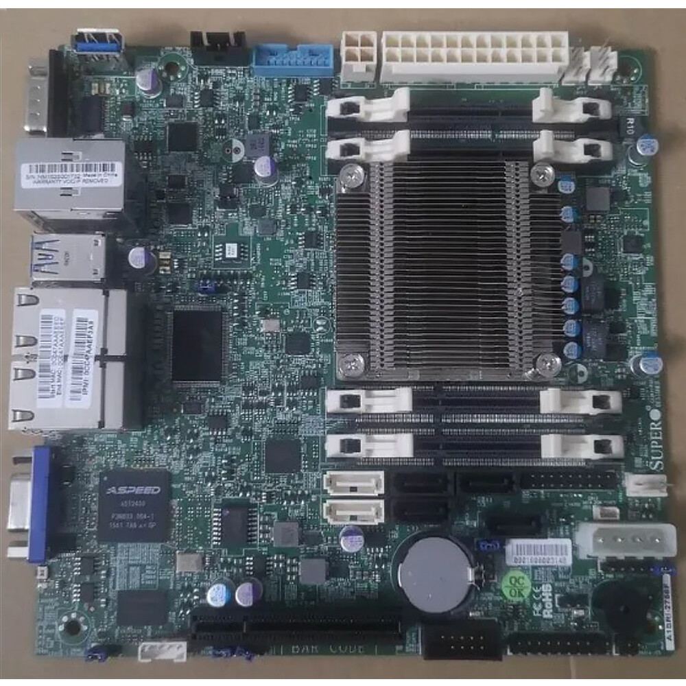 Supermicro A1SRi-2758F マザーボード＋32GB（ジャンク） For
