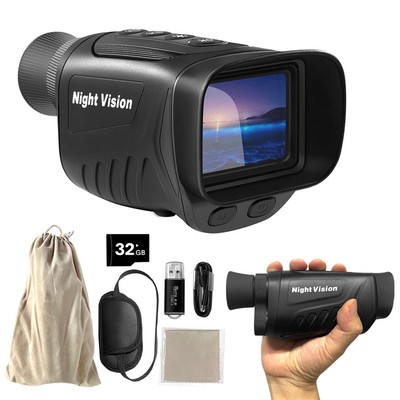 Monocular Night Vision Device Infrared 8X Digital Focus Zoom Hunting Telescope