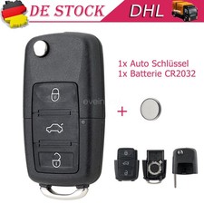 3 Tasten Schlüssel Gehäuse für VW Bora Polo Passat 3B 3BG B5 Caddy EOS Golf