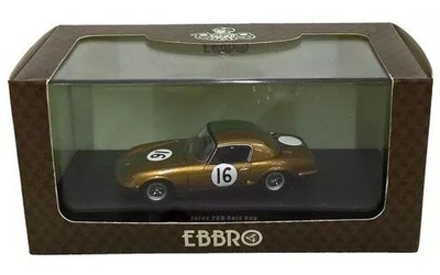 EBBRO Lotus 26R Goldbug 1/43 Resin Modell gelb Mini Car 44661 gebraucht