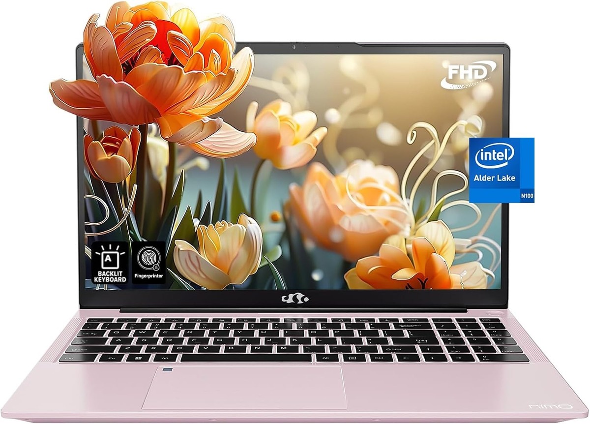 NIMO 15.6 Laptop, Pentium N100, 16GB RAM 1TB SSD Type-C 65W
