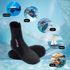 _Neoprene Dive Boots Anti-slip Surf Booties Scuba Diving Boots For Sailing